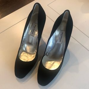 Isaac Mizrahi Shoes - Brand new gorgeous velvet black and brown heels Isaac Mizrahi Shoes - Brand new gorgeous velvet black and brown heels